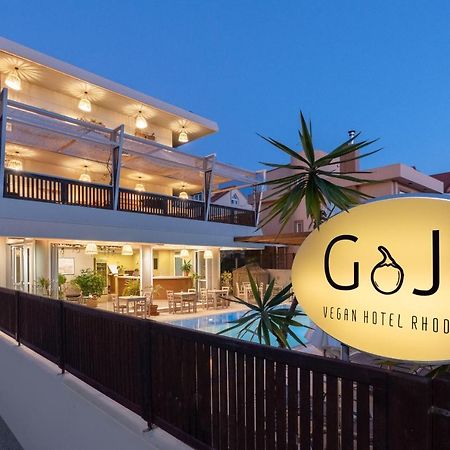 Goji Vegan Hotel Lalyssos Eksteriør billede