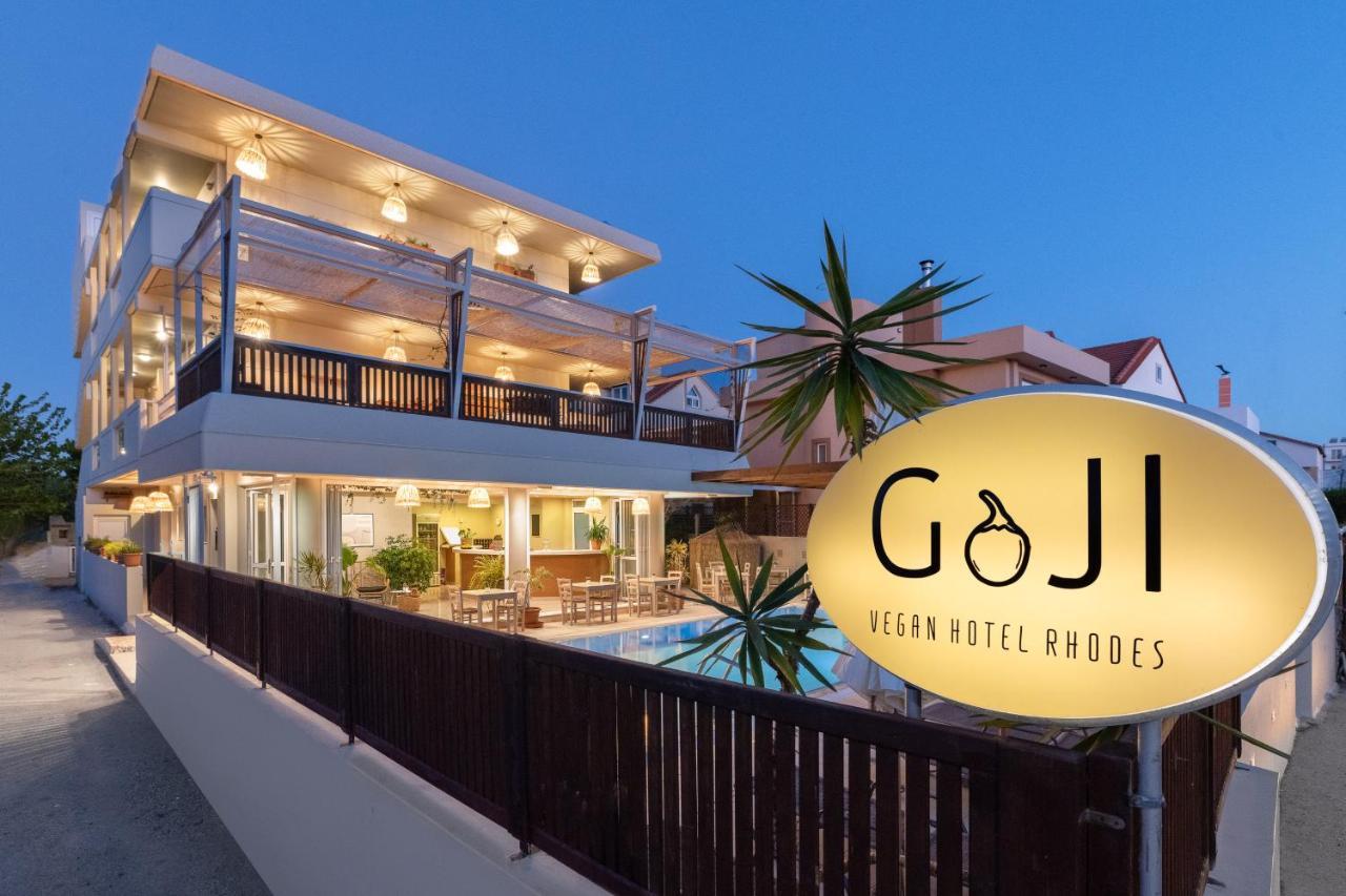Goji Vegan Hotel Lalyssos Eksteriør billede